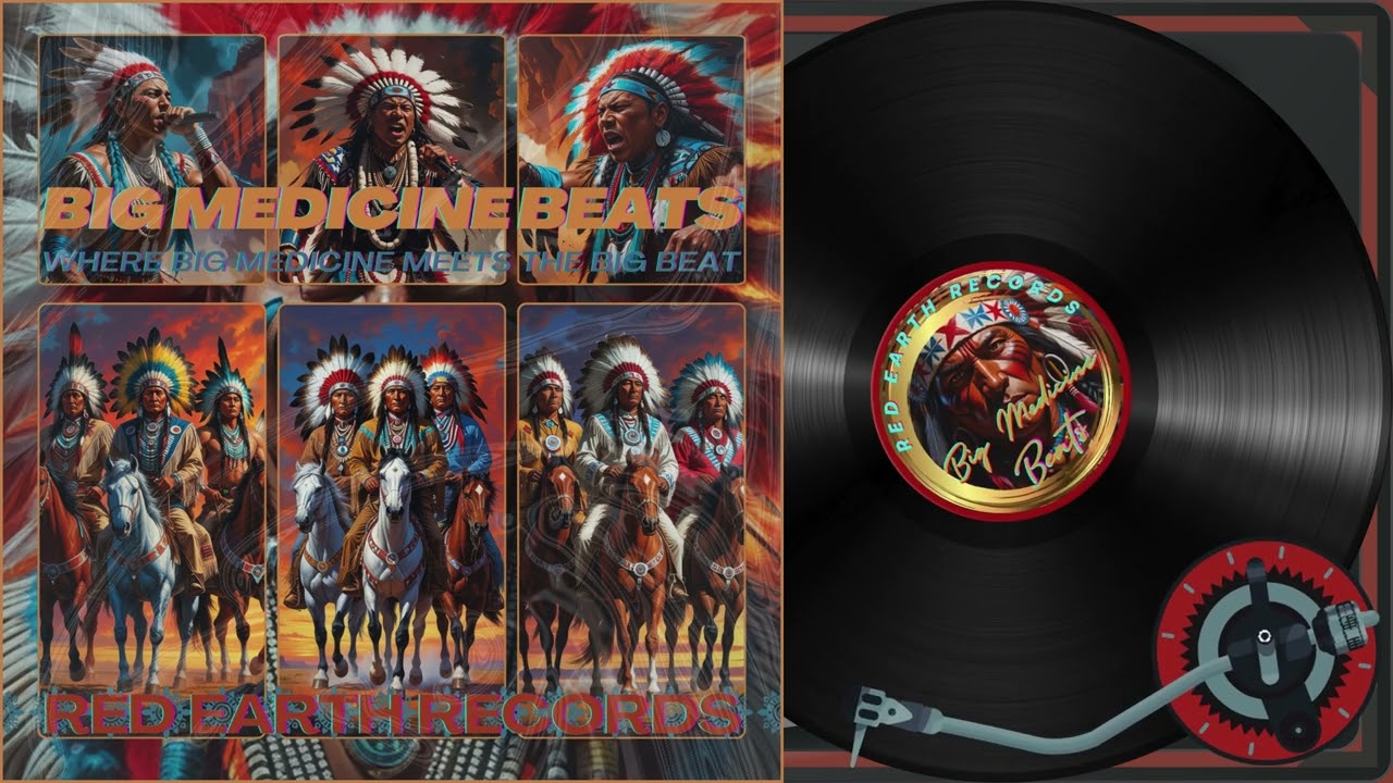 BIG MEDICINE BEATS 🦅 SPIRIT EAGLE | Sacred Sky Medicine | Red Earth Records