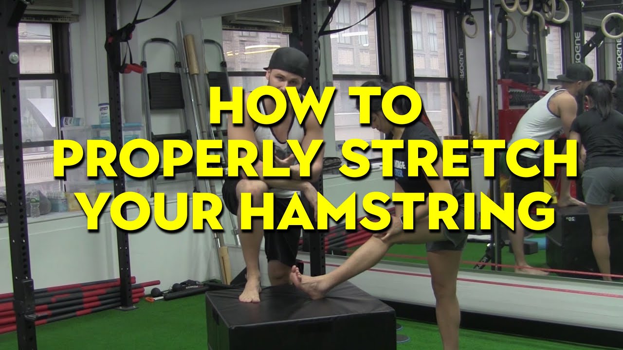 How to Properly Stretch Your Hamstrings (Feel What You Are Supposed To Feel)