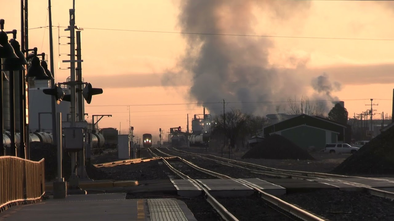 The Calif. Zephyr in Ft. Morgan on 20FEB2026