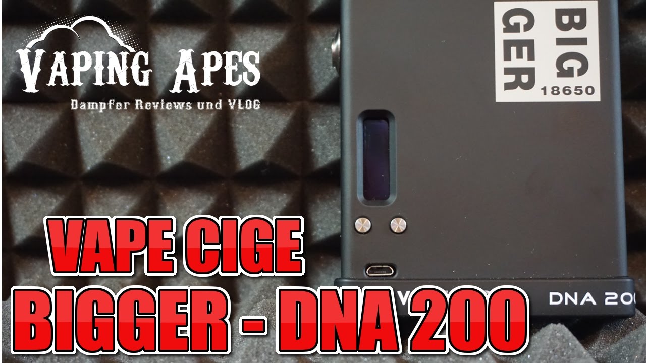 BIGGER DNA 200 | Vape Cige - 3x18650 ► German