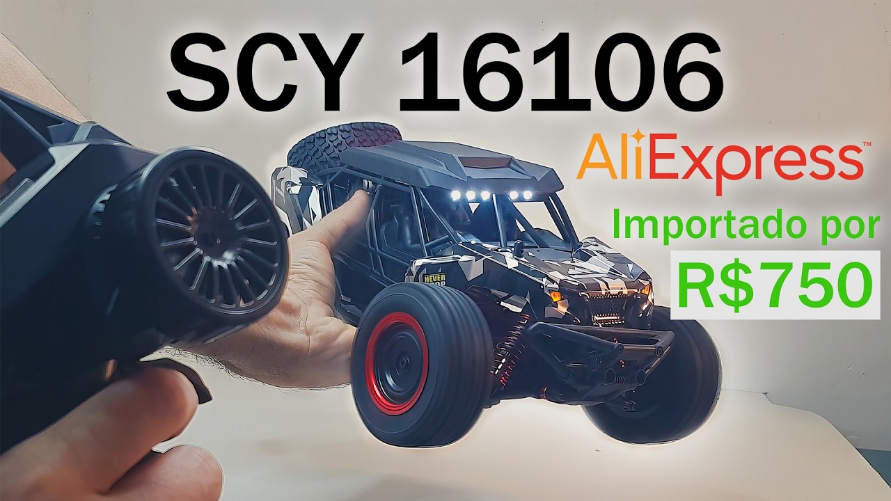 SCY 16106 - Primeiro vídeo de unboxing no BRASIL!