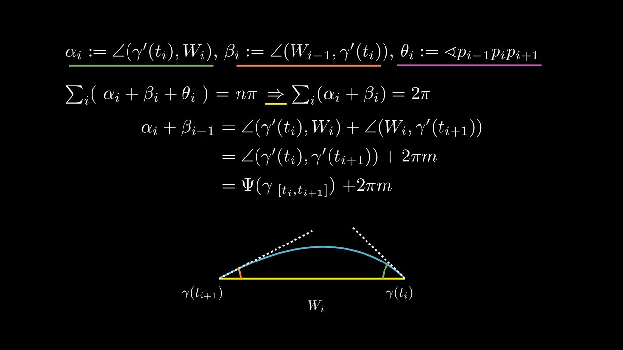 Differential Geometry - 7 - Signed Curvature x Turning Tangents