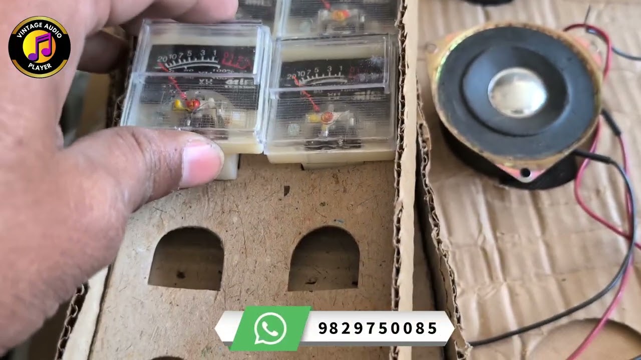 philips tweeter and VU meter available for sale 