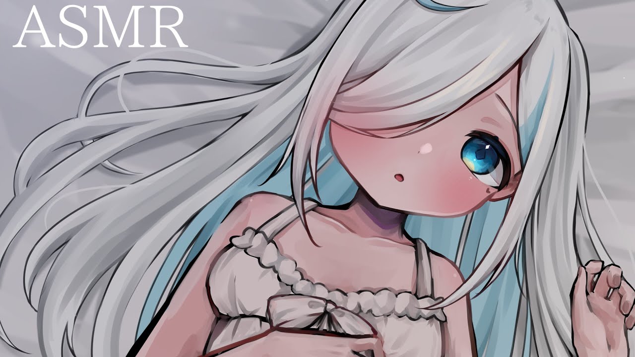 【ASMR】一緒に寝よ⯎お布団とんとん。お耳触りながら寝かしつけ添い寝。【#イル_フローラ/Vtuber】