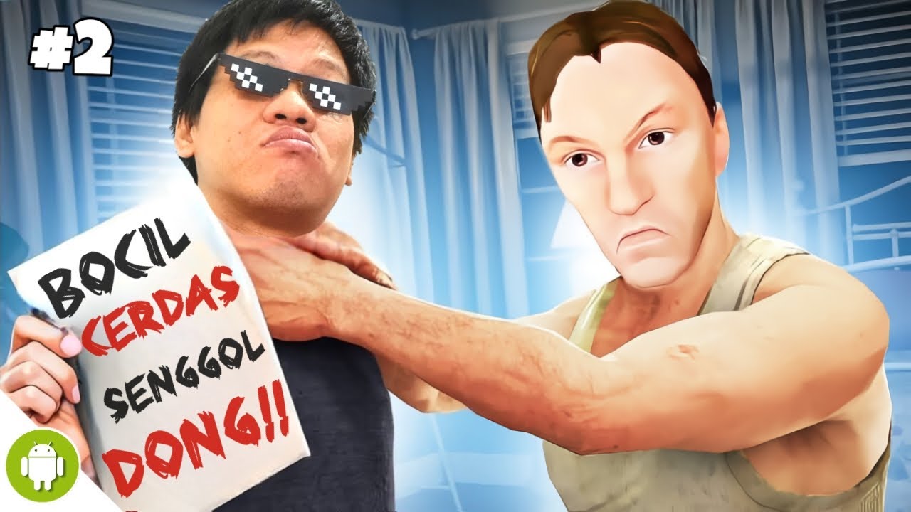 EZ SEKALI INI GAME WKWK!! INILAH YANG DINAMAKAN BOCIL YANG SANGAT PINTAR!! Schoolboy Runaway Part 2