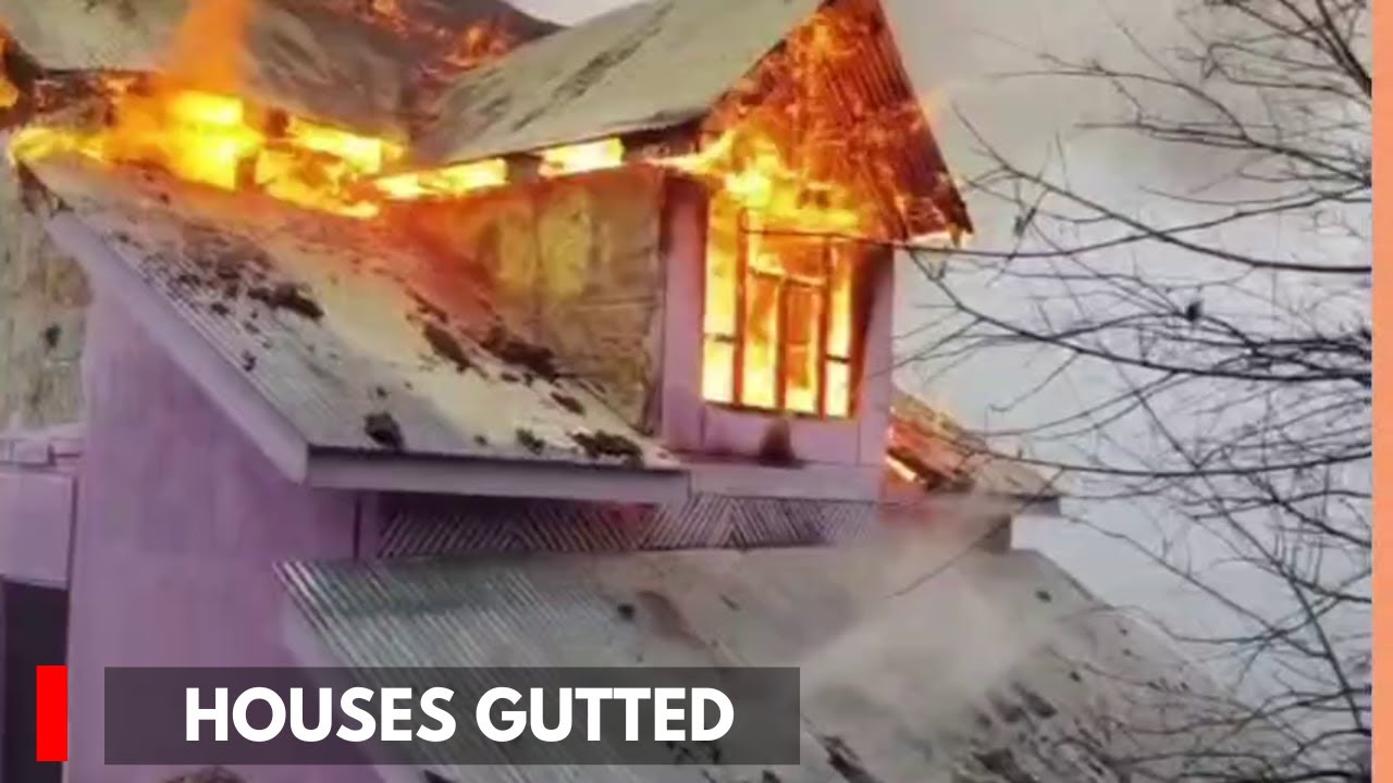 Kishtwar: Fire Breaks Out in Two Houses in Thakraie Shanna Village