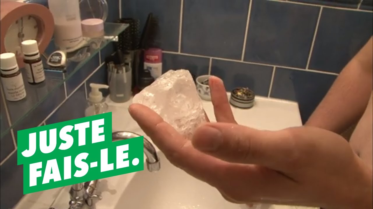 Les bienfaits de la pierre d'alun