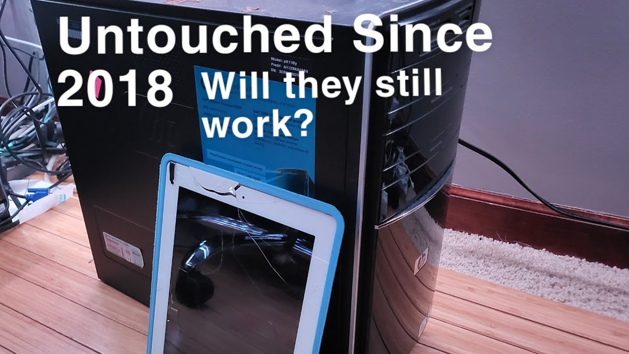 PC and iPad Found In Storage Left for Over 7 Years - Will They Still Work?