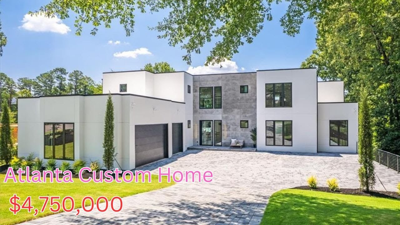 Atlanta Home Tour, One Of The Best Contemporary Home In Chastain Park
