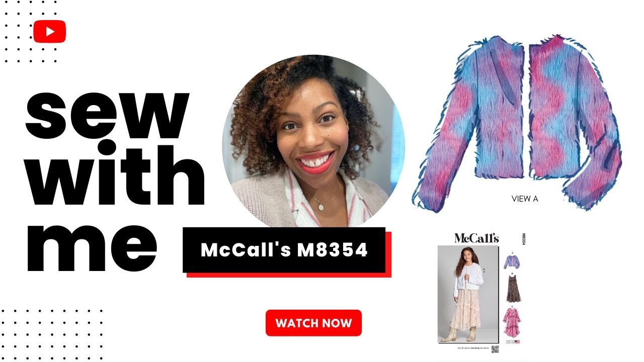 SEW WITH ME: MCCALL'S M8354: VIEW A