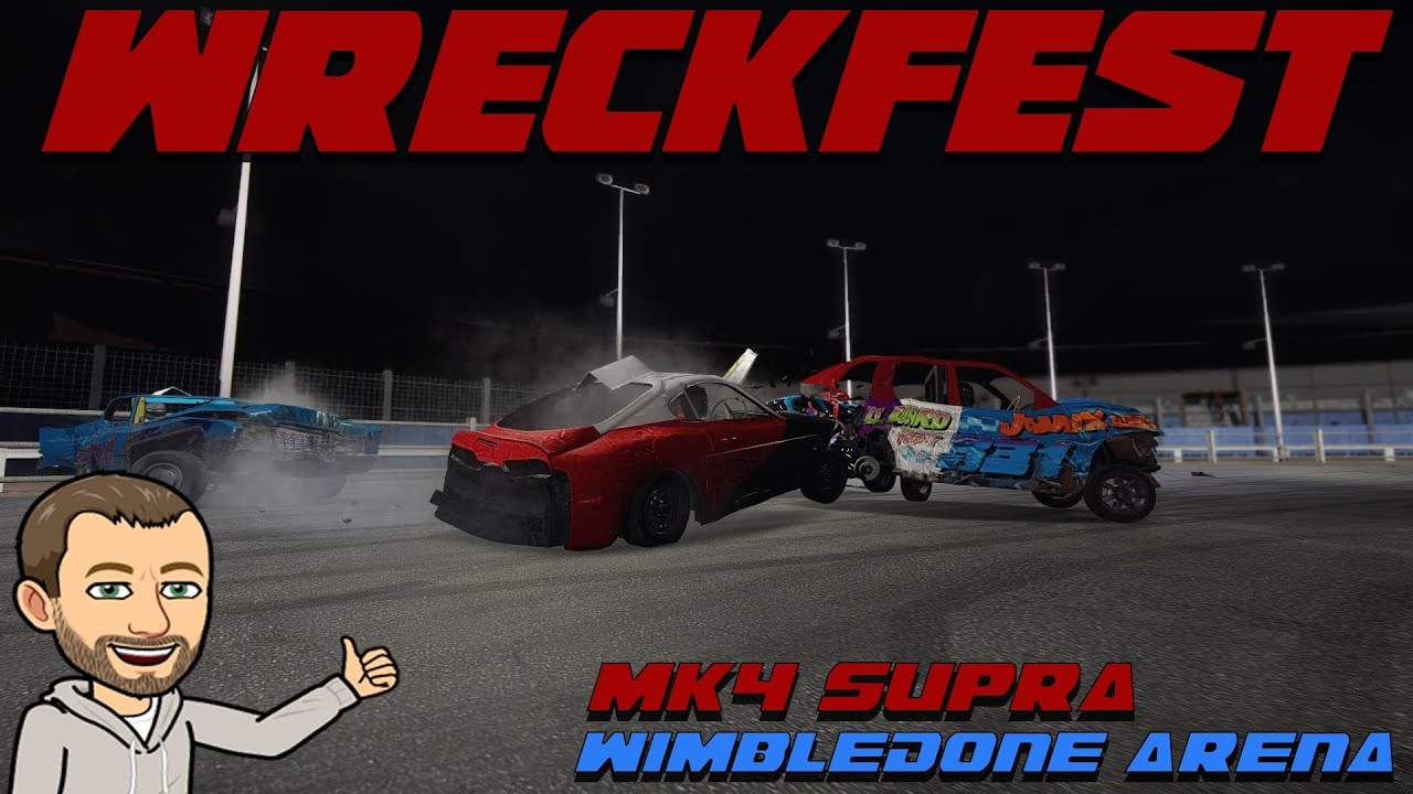 Online Bangers Wreckfest Mk4 Supra at Wimbledon Arena