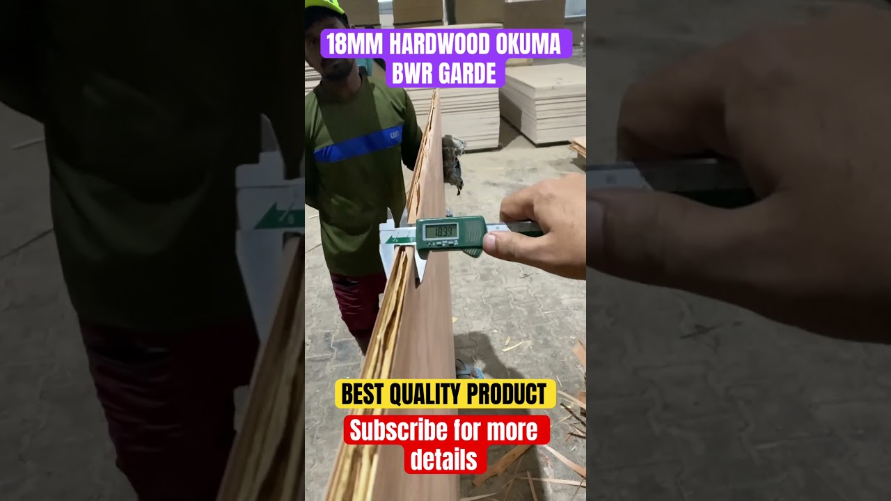 18MM BWR GARDE PLYWOOD #doors #plywood #board #trending #knowledge #bwr #mr #plyboard #isi #shorts
