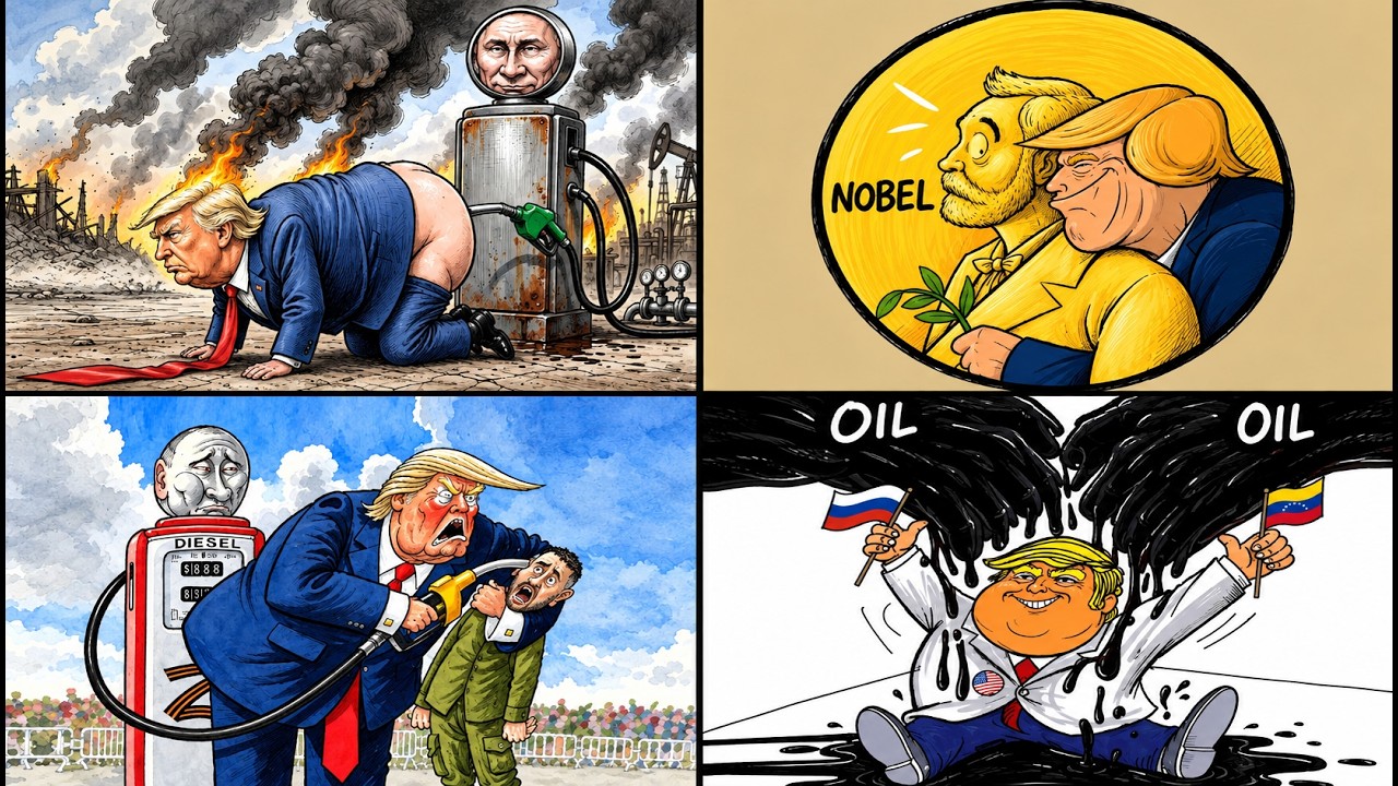 Эти политические карикатуры на Трампа говорят то, о чем думают все 🤔🎭 | 13 ОКТЯБРЯ