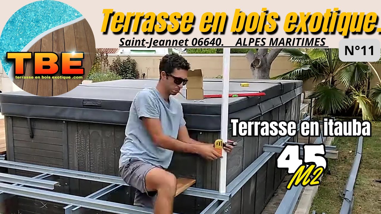 Expert Terrasse Itauba St-Jeannet : Reprise Chantier Amateur & Structure Terrassteel | Vid&eacute;o n&deg;11