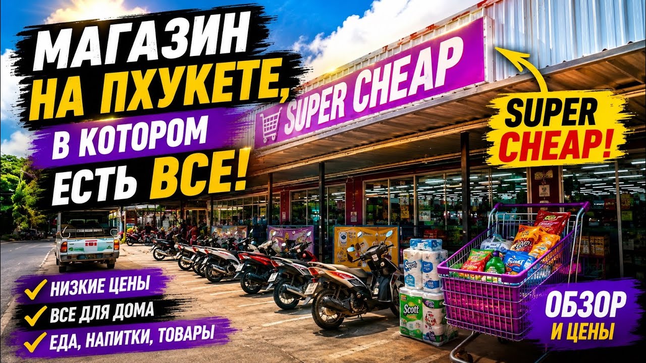 Super Cheap 24 - Суперцены в магазине, в котором шопятся местные