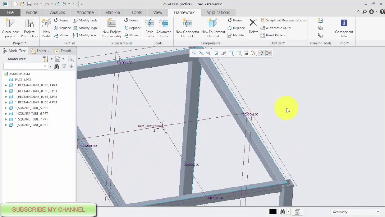 EXF FRAMEWORK IN CREO 4 0
