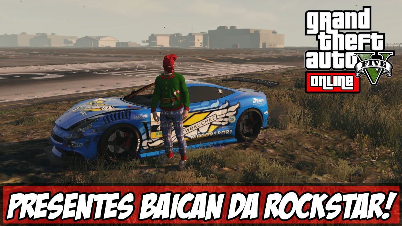 GTA V - Presentes da Rockstar (Mini Gta Online)! (Ps4)