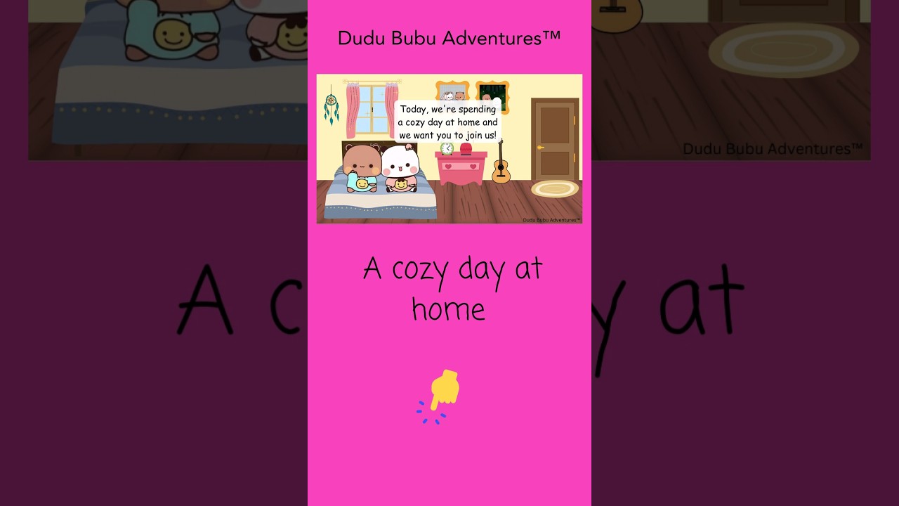 A Cozy Day at Home 🐻🐼 #shorts #bubududuvideos #bearpanda