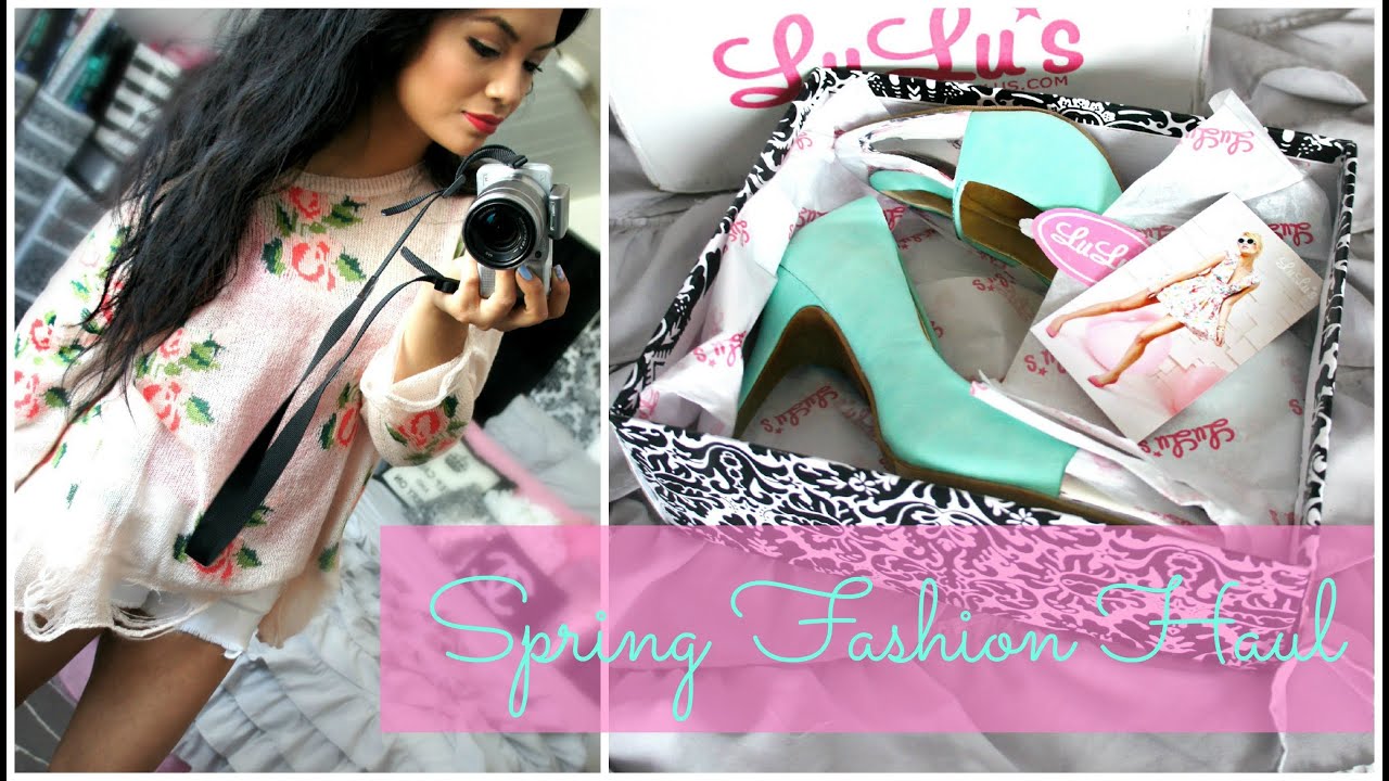 Spring Fashion Online Haul: Lulus.com Sheinside.com Romwe.com PinkandPepper.com