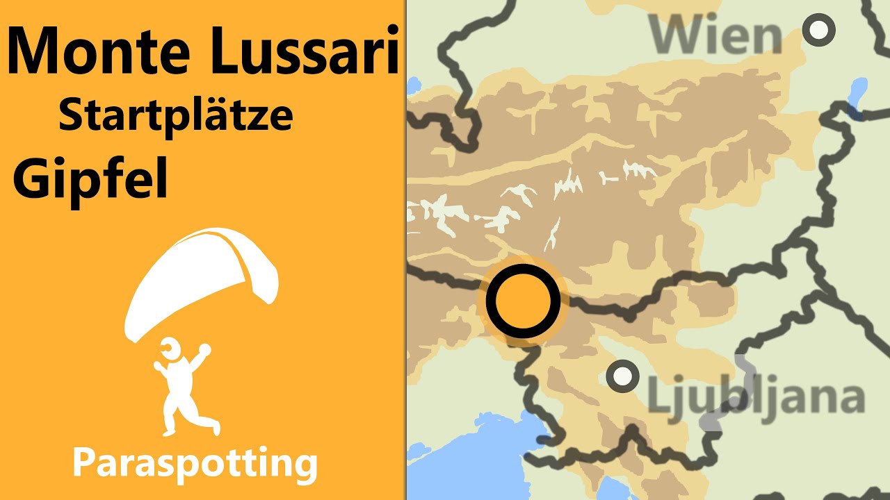 Startplätze Gipfel Monte Lussari Kanaltal Friaul | Paraspotting