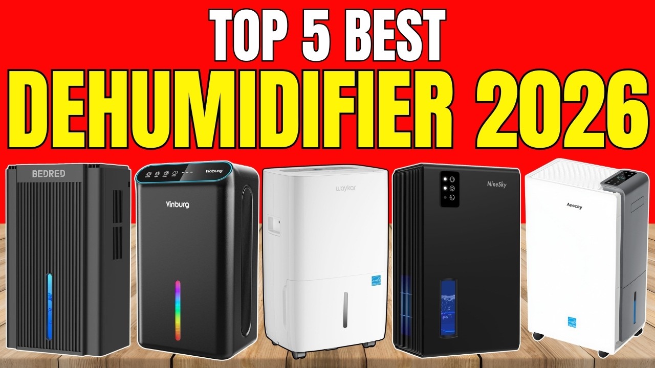 Best Dehumidifier 2026 | Energy Star, Quiet & Smart Home Dehumidifiers