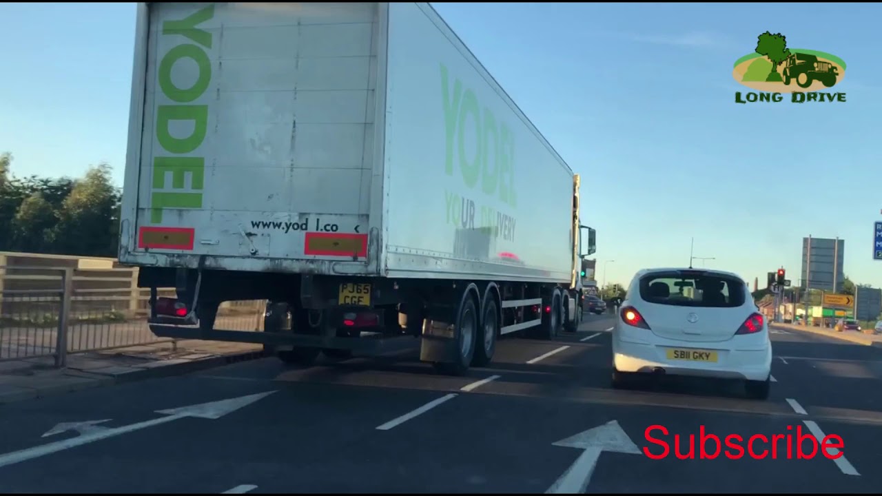 Long Drive   Manchester M 60 - Broadway A663 - A627(M) - M62 - & B6194 England UK