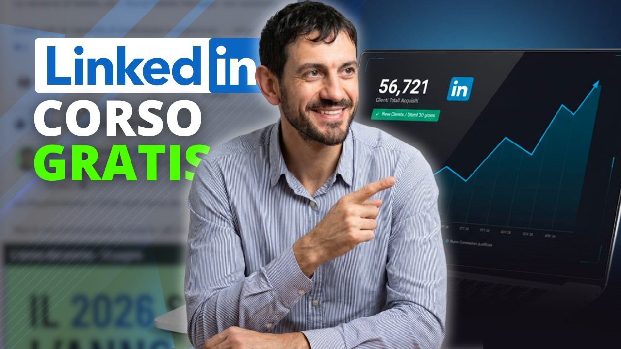 Come TROVARE CLIENTI su LinkedIn (senza migliaia di follower e fare spam) Masterclass Completa