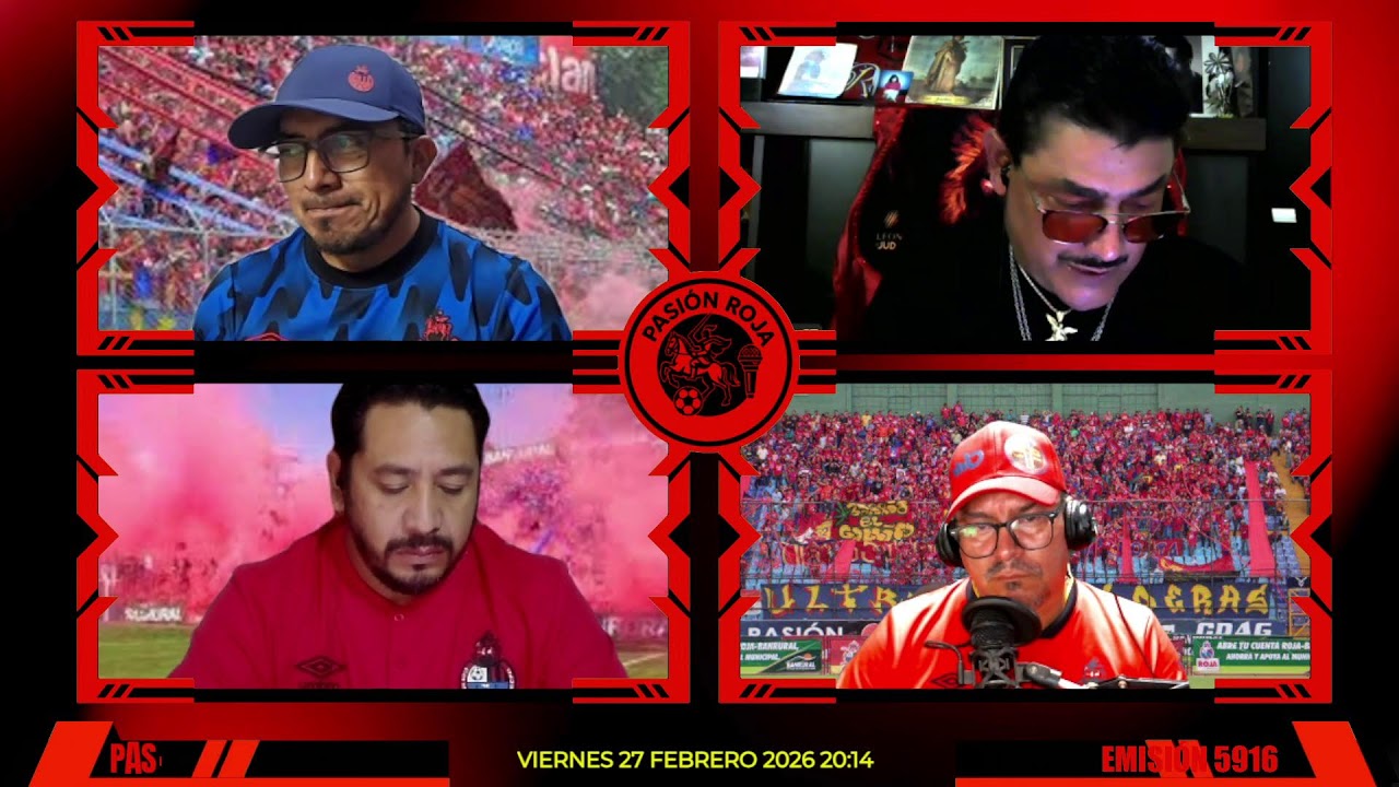 @PasionRojaGT Emisión 5916 27-02-2026