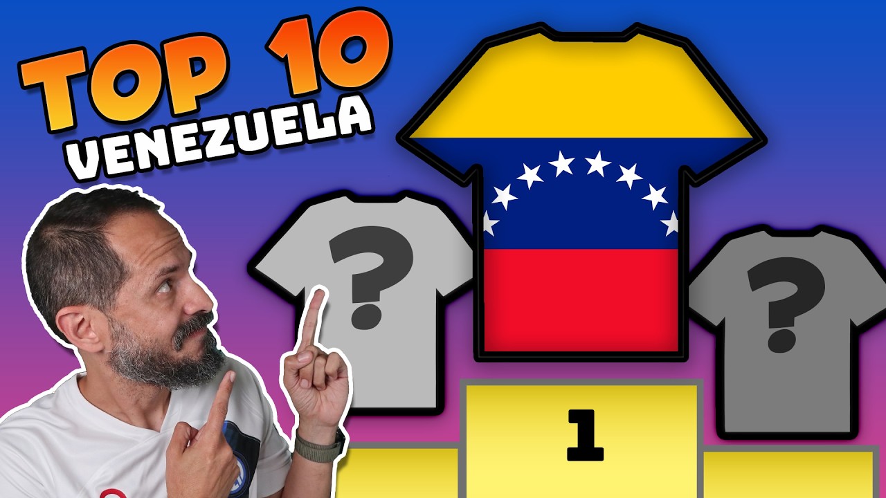 🥇 Cuales Son las Mejores Camisetas de Venezuela? (de Mi colección)