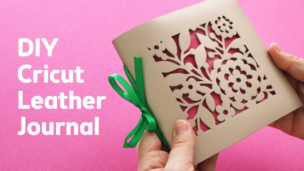 DIY Leather Journal with Cricut Maker | Sea Lemon
