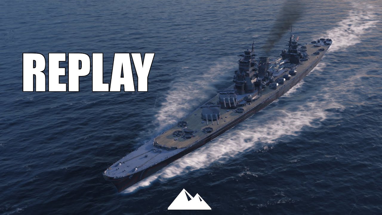 AZUMA, Plänkler im Einsatz! - World of Warships | [Replay] [Deutsch] [60fps]