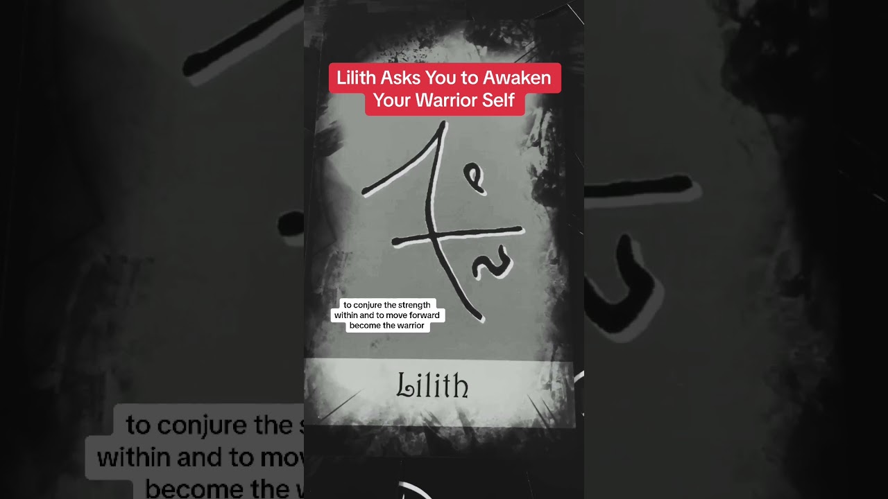 Lilith Ask You to Awaken Your Warrior Self #shorts