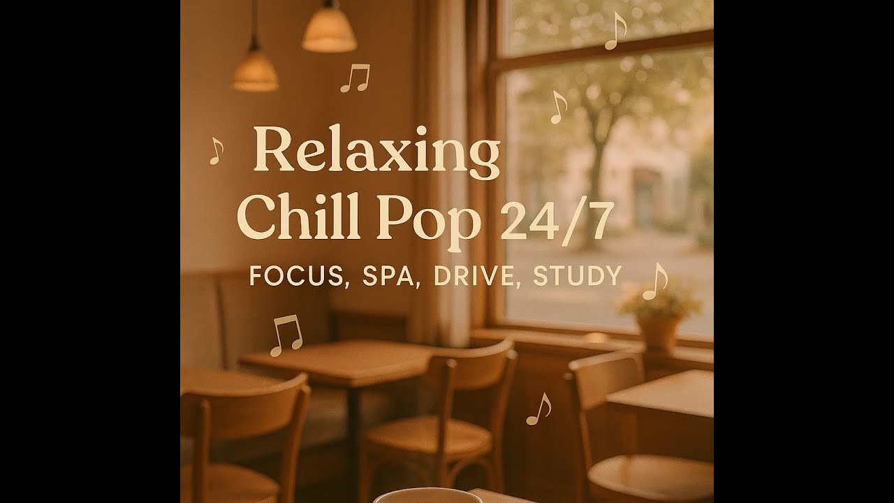 🎵 Relaxing Chill Pop & Soft Vocal Music for Classroom, Spa, Focus & Driving 🚗☕
