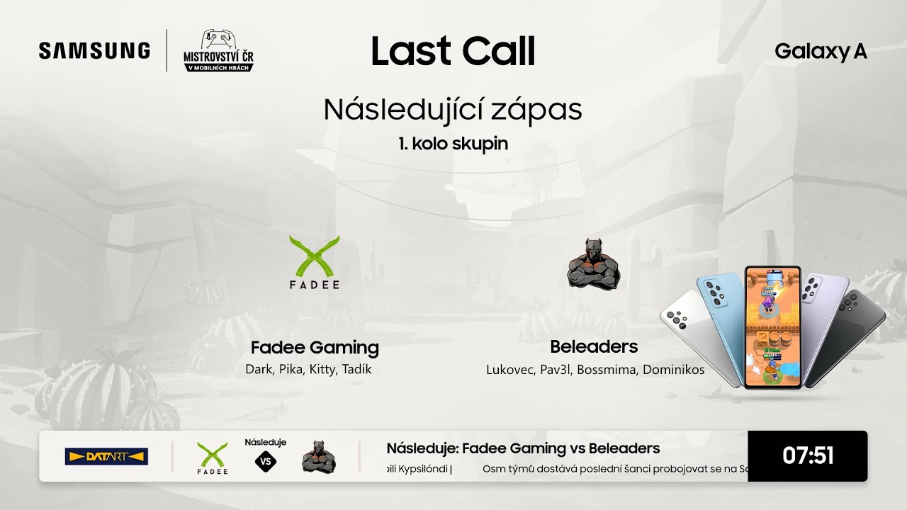 Fadee Gaming vs Beleaders | Samsung Last Call | GSL skupina