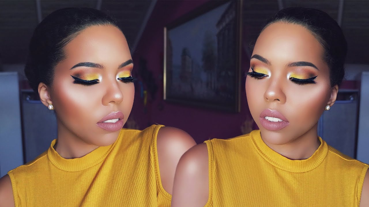 ♔ Wam Yellow Summer Makeup Tutorial ♔ | Colourpop - Chi