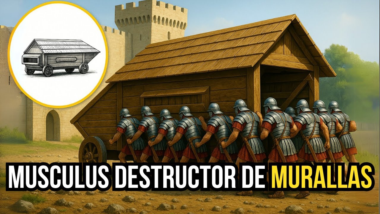 MUSCULUS: La CABA&Ntilde;A BLINDADA del EJ&Eacute;RCITO ROMANO que DESTRU&Iacute;A Murallas Enemigas