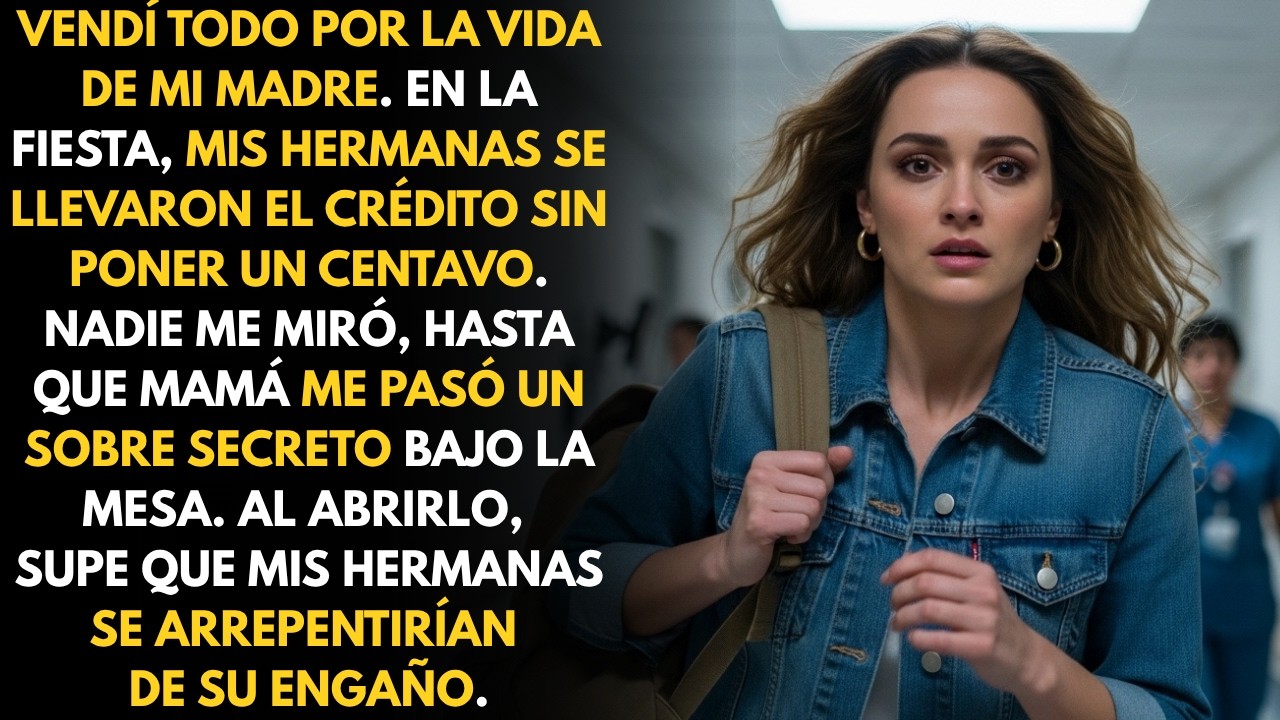 Gast&eacute; todo y no dorm&iacute; por meses para salvar a mi mam&aacute;. Pero mam&aacute; sab&iacute;a la verdad.