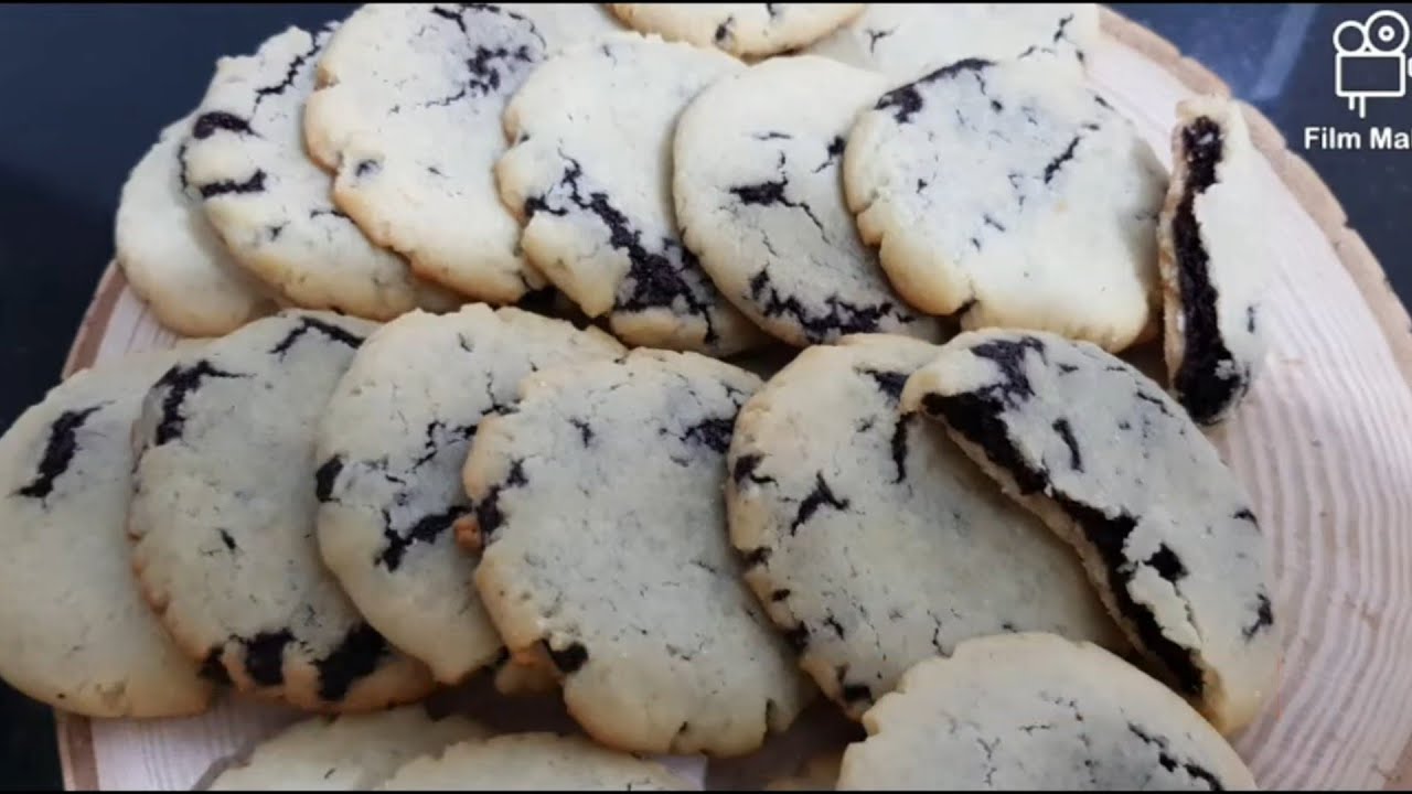 Bu tarif sizi şaşırtacak. Dışı kurabiye   İçi Browni. Brovni kurabiye , Browni cookies