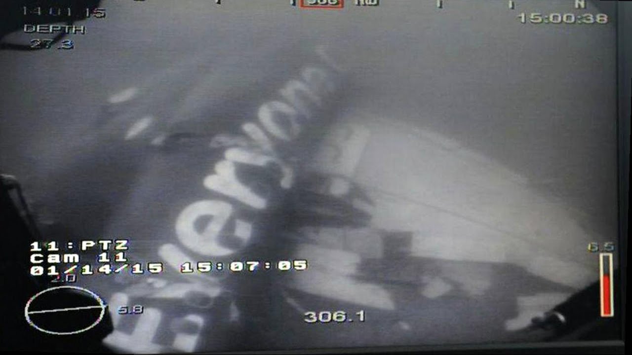 Haunting New Images of the AirAsia Flight From the Bottom of the Ocean