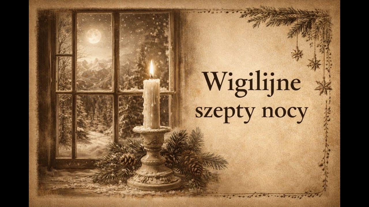 Wigilijne szepty nocy - opowieść do zasypiania dla dorosłych.