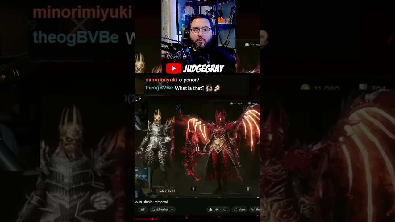 Judge on Diablo Immortal: Buying Power = Bigger Epeen 😂
