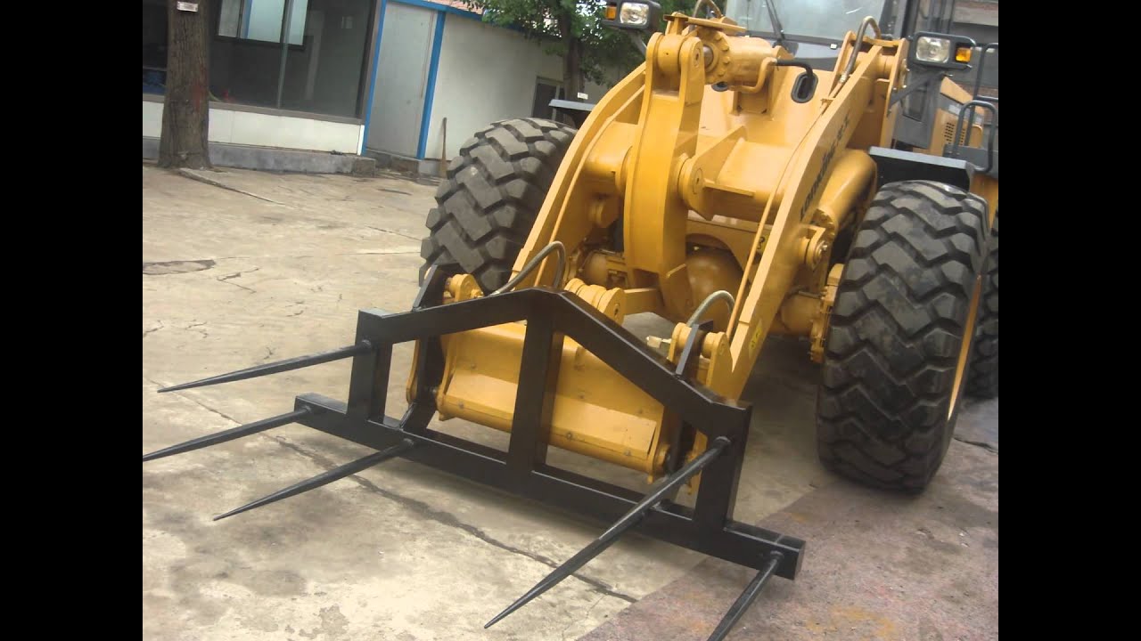 Stone bucket pallet forks etc. to fit loader     euroking machinery
