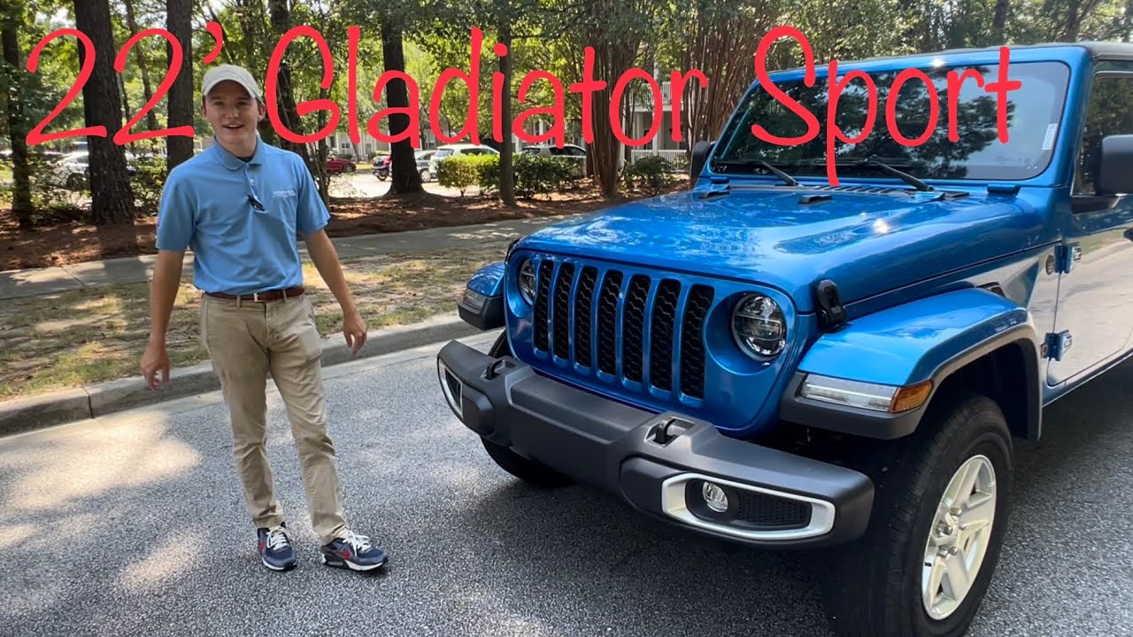 2022 Jeep Gladiator Sport Walkaround