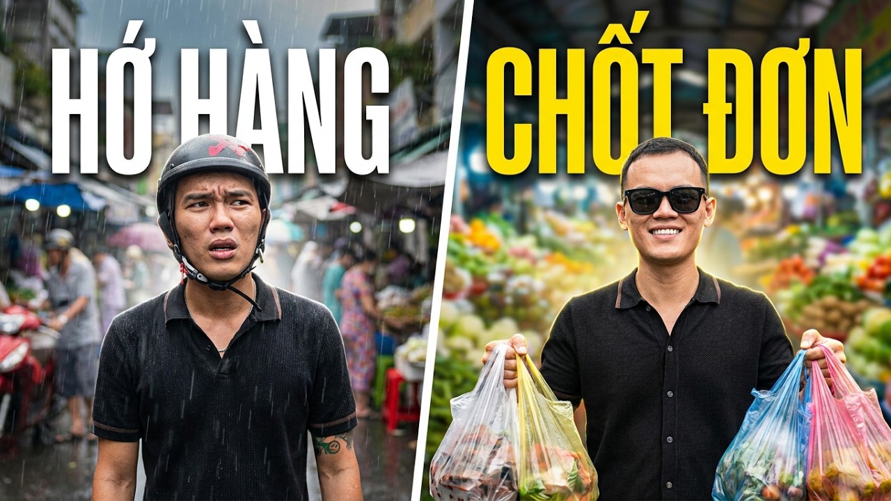 ĐI MUA ĐỒ TRẢ GIÁ TẠI CHỢ BÀ CHIỂU | Ai yếu yếu là bị hớ hàng ngay