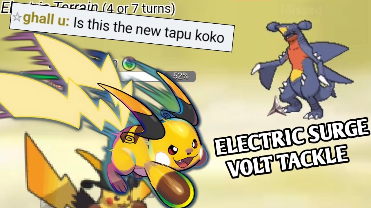 ELECTRIC SURGE MEGA RAICHU IS THE NEW TAPU KOKO OF POKEMON CHAMPIONS OU