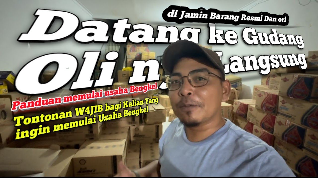 Barang Yang wajib ada di BENGKEL kalian || grosir Oli Jakarta Harga dan Kualitasnya TERBAIK 
