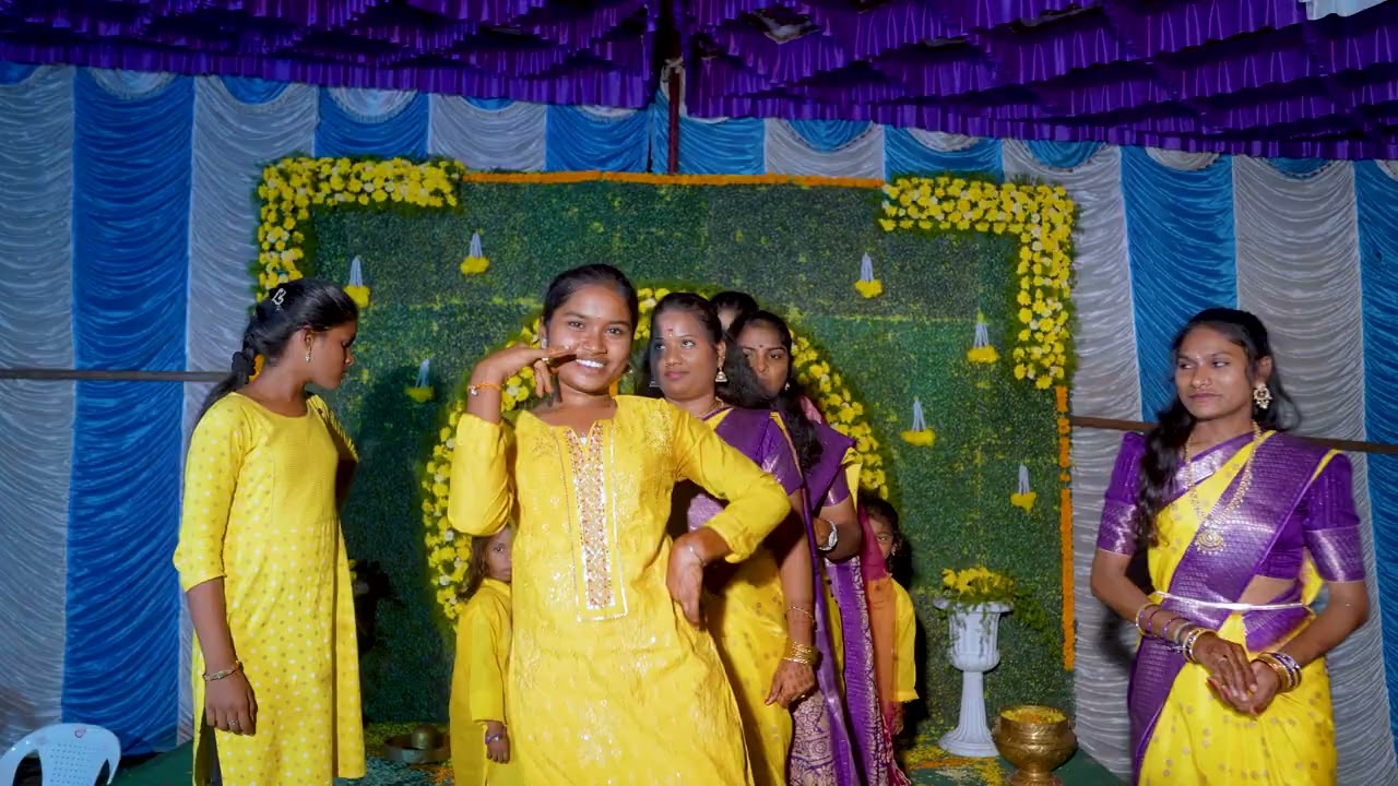 Komalatha Haldi Ceremony | Beautiful Haldi Highlights | PNK Photography