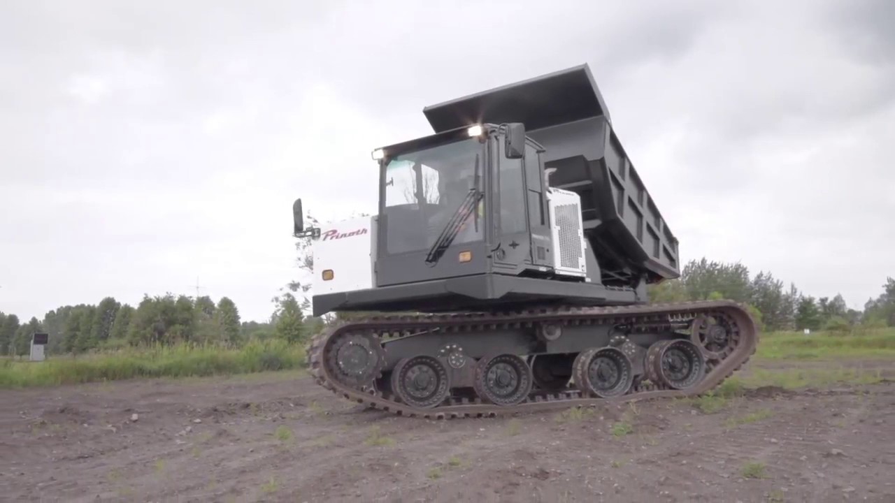 Новый уникальный вездеход Prinoth Panther T14 R