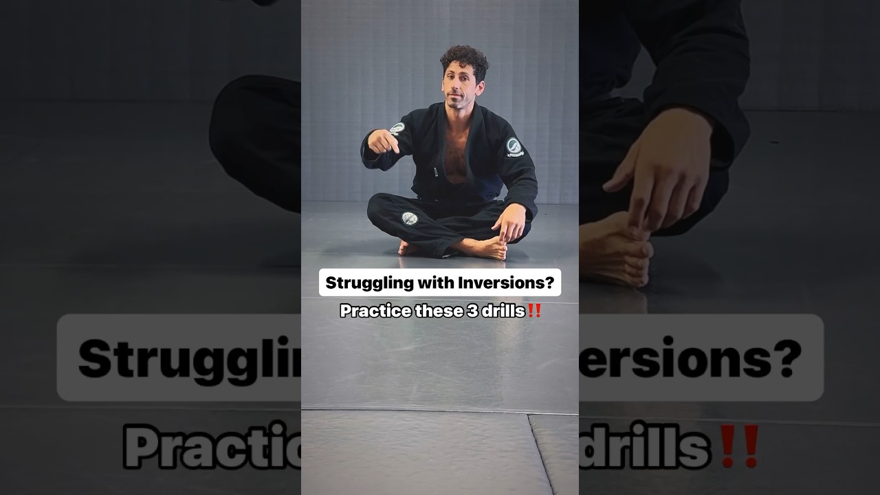 3 Inversion Drills #jiujitsuflo #mobility #bjj #jiujitsu