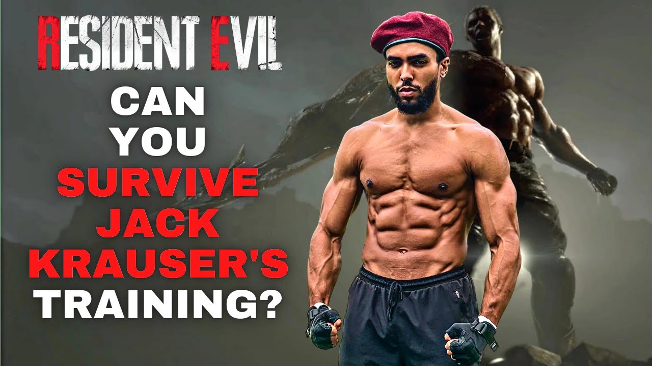 Resident Evil SURVIVAL Training | Training Like Jack Krauser